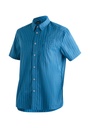men's shirt Maier Sports MATS S/S blue check