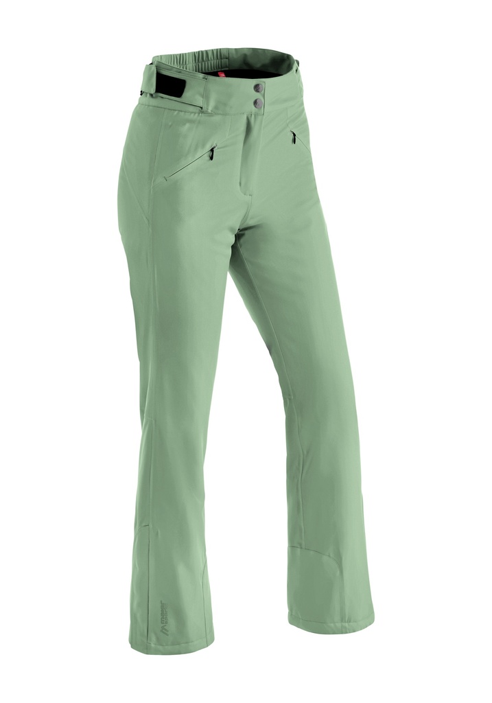 women's ski pants Maier Sports Allissia Slim 2.1 green