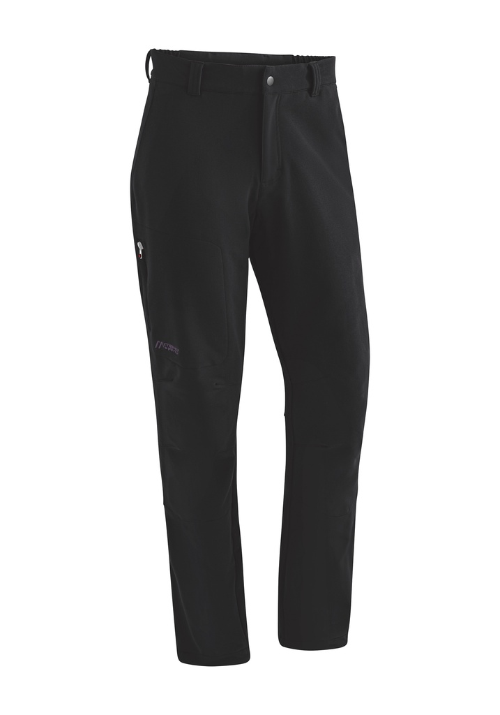 pánske zimné turistické nohavice Maier Sports Herrmann black
