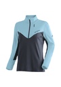 Damen-Sweatshirt Maier Sports EVII night sky/iced blue