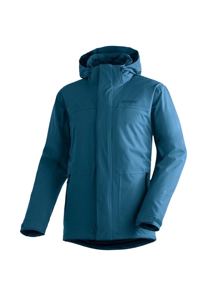pánska bunda Maier Sports PEYOR 3IN1 peruvian blue