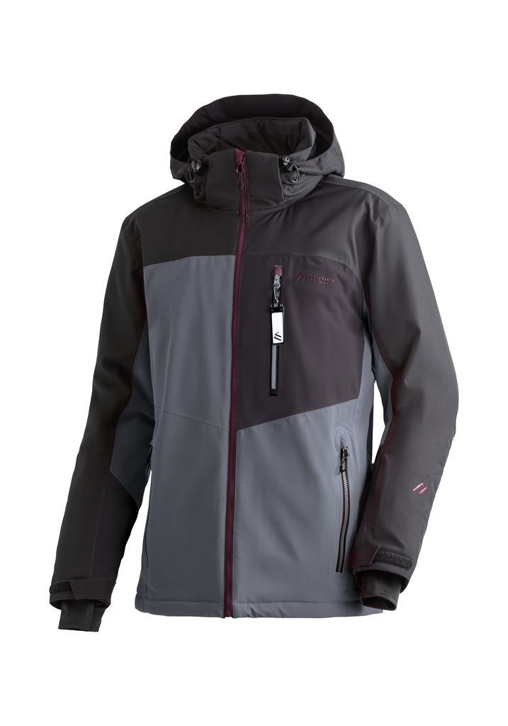 men's jacket Maier Sports ORAVICE quiet shade/black/rich soil