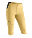 dámské šortky Maier Sports Inara slim Capri Vario yellow finch
