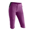 dámské šortky Maier Sports Inara slim Capri Vario bruised boysenberry