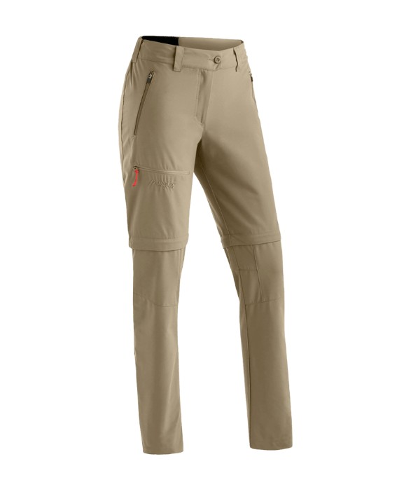women's pants Maier Sports Nata Zip Loop coriander