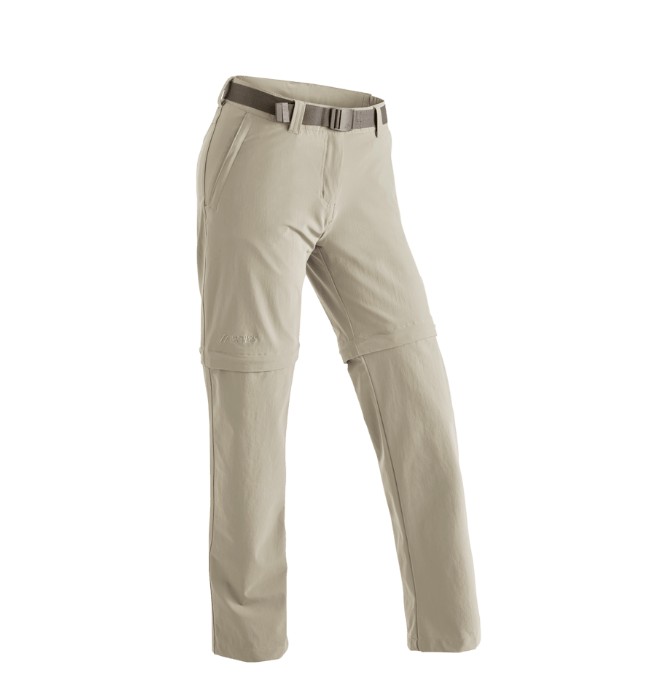 women's pants Maier Sports Nata 2 brown rice