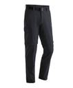 men's pants Maier Sports Torid slim zip black