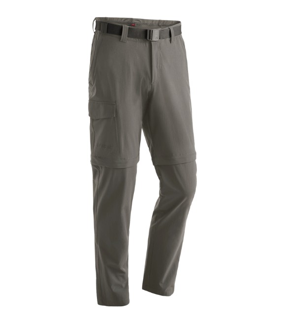 nohavice Maier Sports Torid slim zip teak