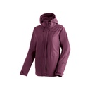 women's jacket Maier Sports METOR 3IN1 W rich soil