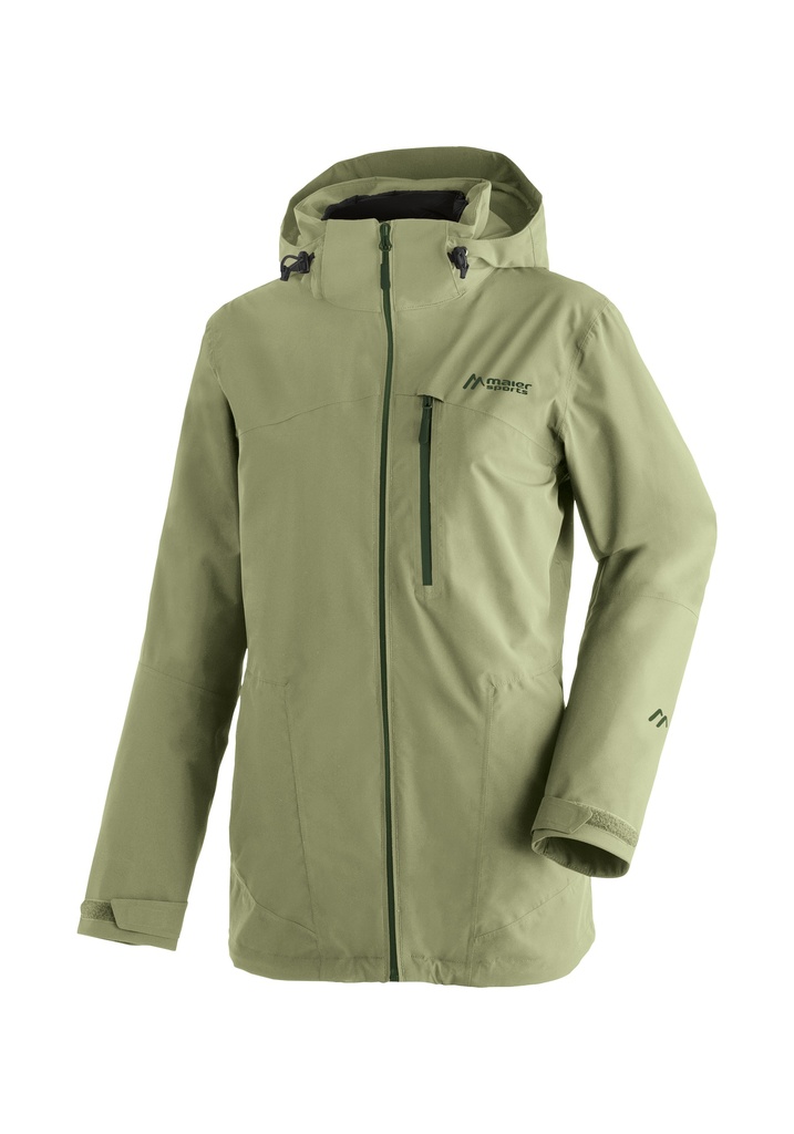 women's jacket Maier Sports LISBON 3IN1 chopped herbs