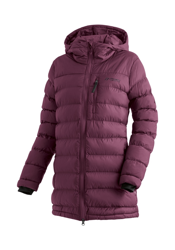 dámska bunda Maier Sports LOMNICA COAT W rich soil