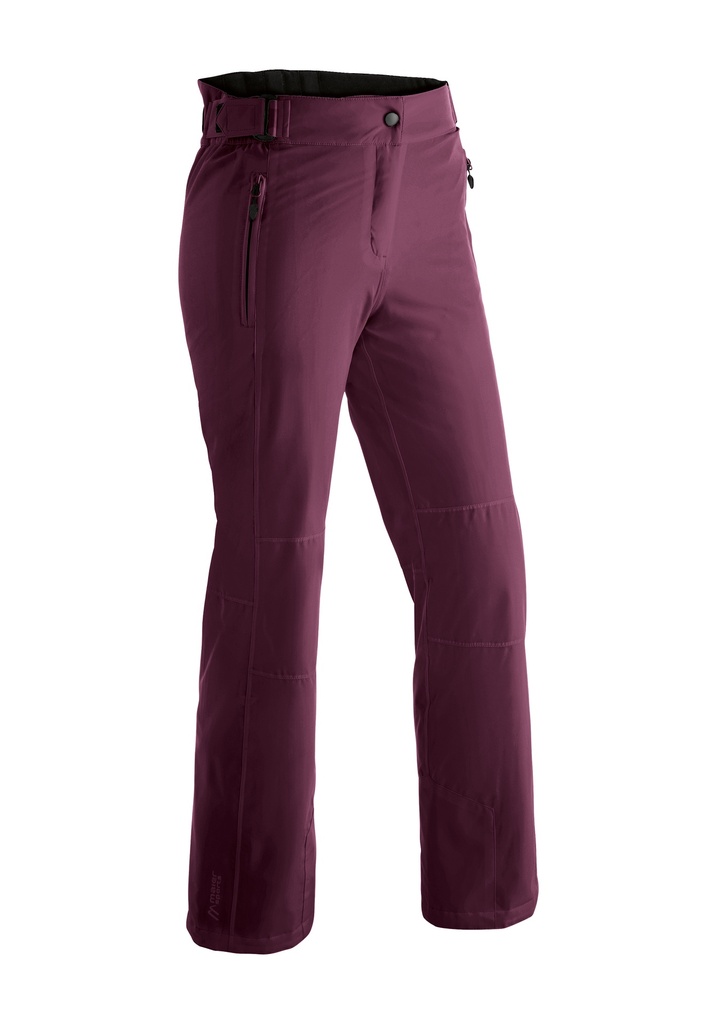 Damen-Skihosen Maier Sports VRONI SLIM 2.0 rich soil