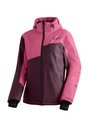Damen-Skijacke Maier Sports GLACIERGUARD W rich soil/deep raspbarry