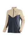 Damen-Sweatshirt Maier Sports EVII black/muslin