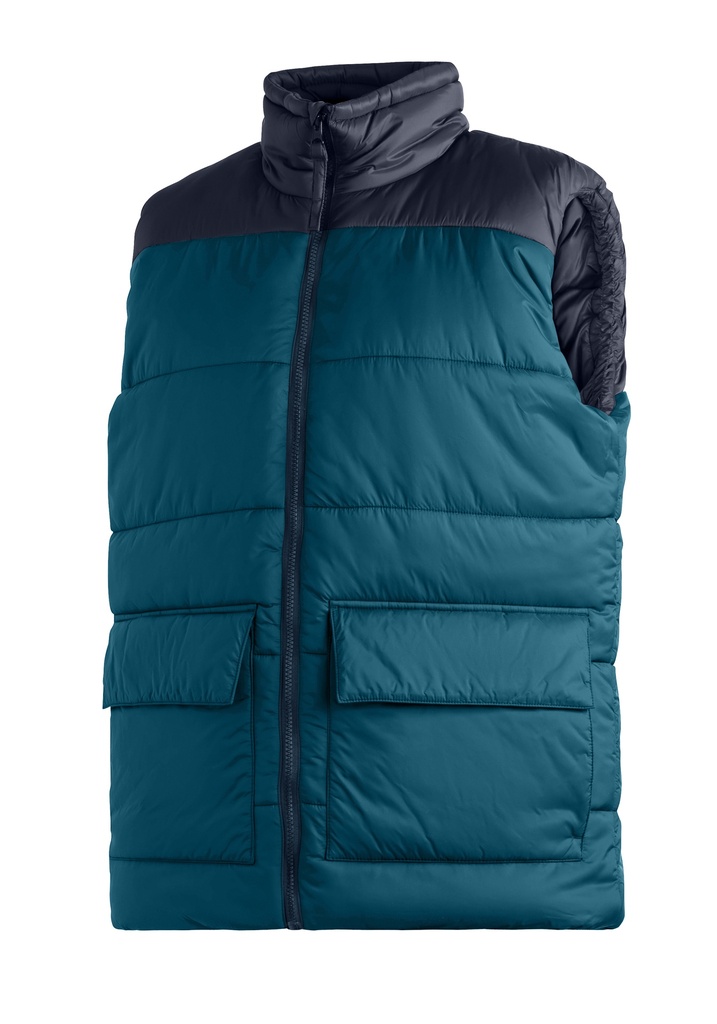 men's vest Maier Sports HEATCORE VEST M peruvian blue/night sky