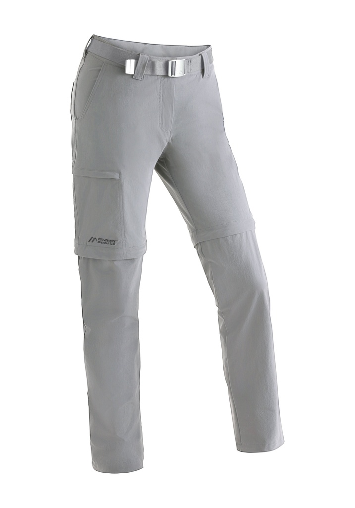 dámske nohavice Maier Sports INARA SLIM ZIP sleet