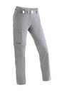 dámske nohavice Maier Sports INARA SLIM ZIP sleet