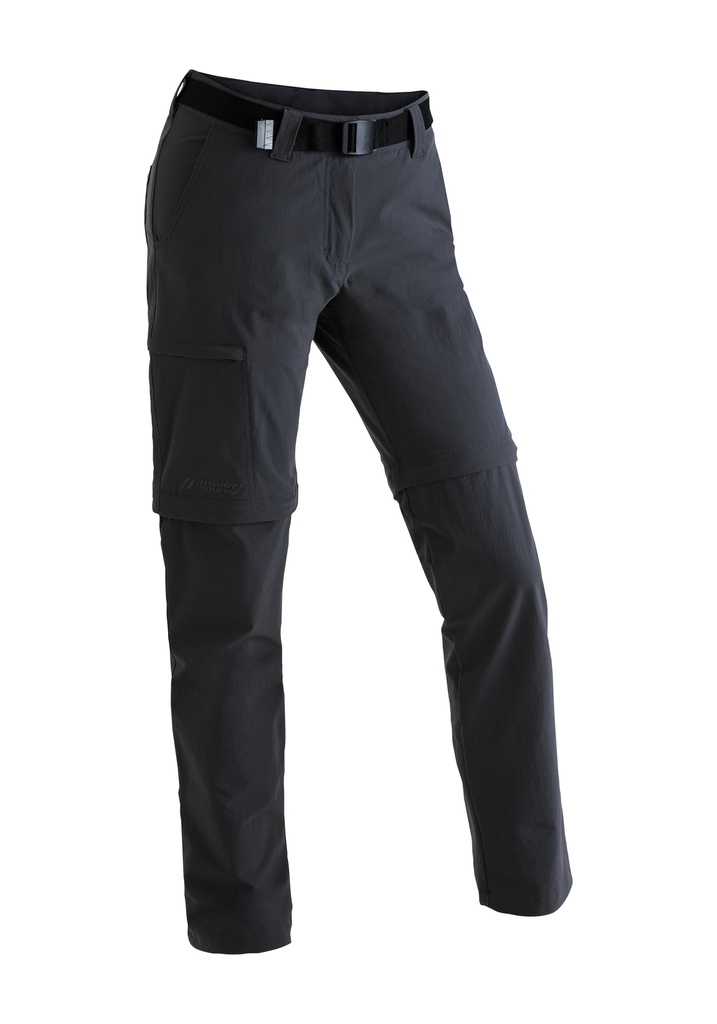 dámské kalhoty Maier Sports Inara slim zip black
