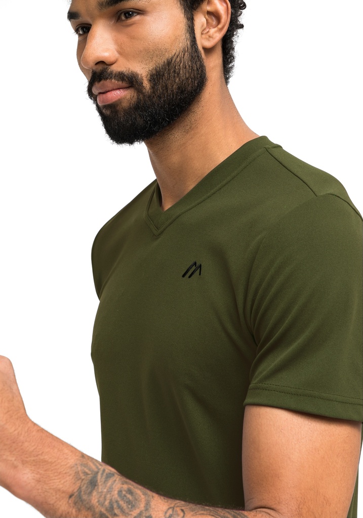 pánske tričko Maier Sports WALI military green