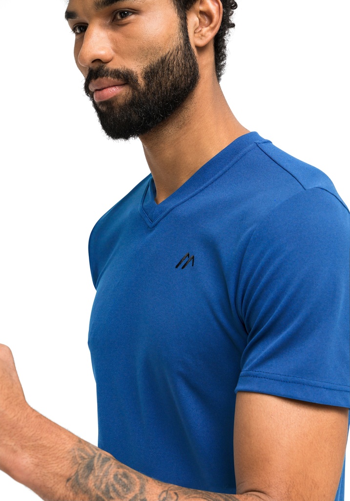 men's T-shirt Maier Sports WALI strong blue