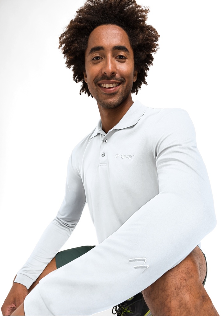 pánska polokošeľa Maier Sports ULRICH L/S white