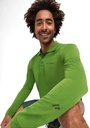 men's polo shirt Maier Sports ULRICH L/S tree fern