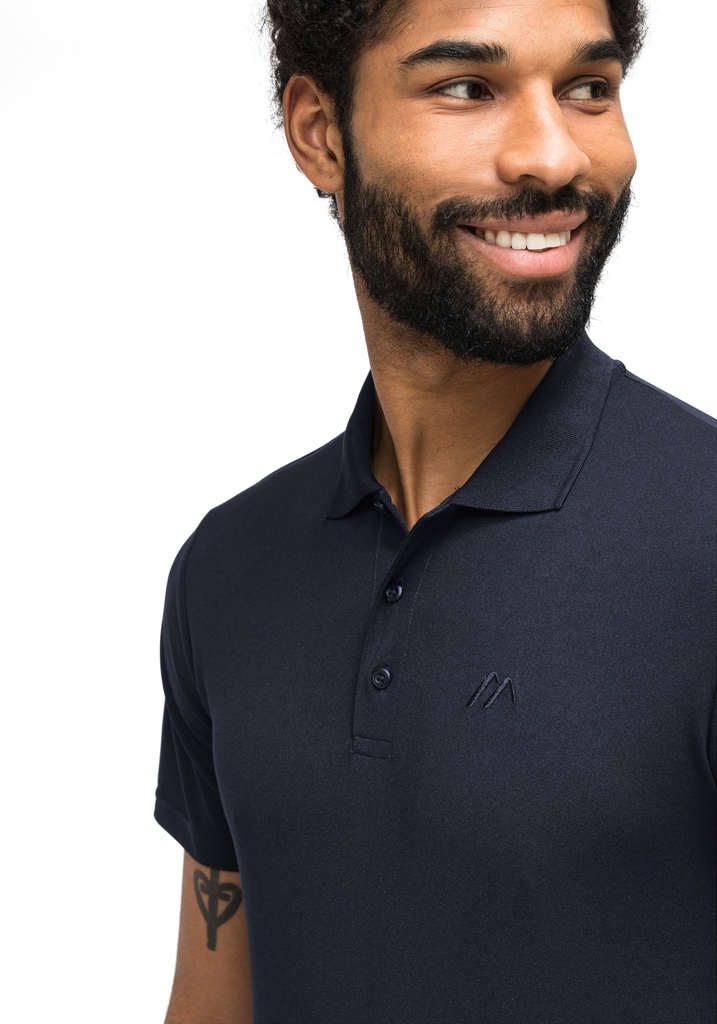 men's polo shirt Maier Sports ULRICH night sky