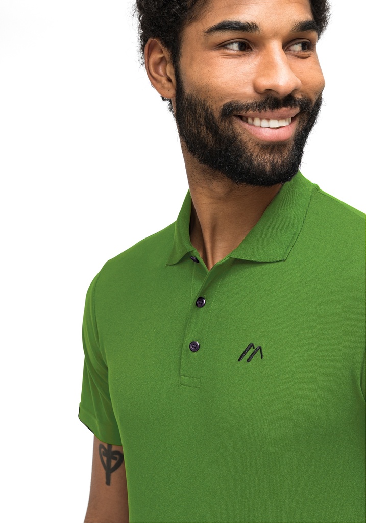 men's polo shirt Maier Sports ULRICH tree fern