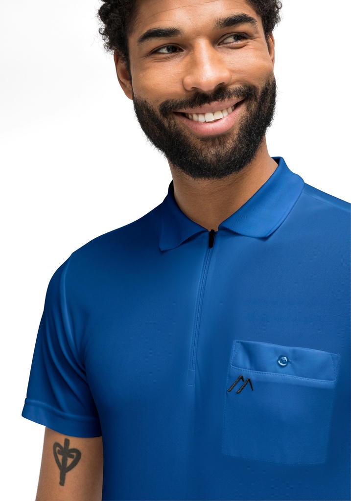 men's polo shirt Maier Sports ARWIN 2.0 strong blue