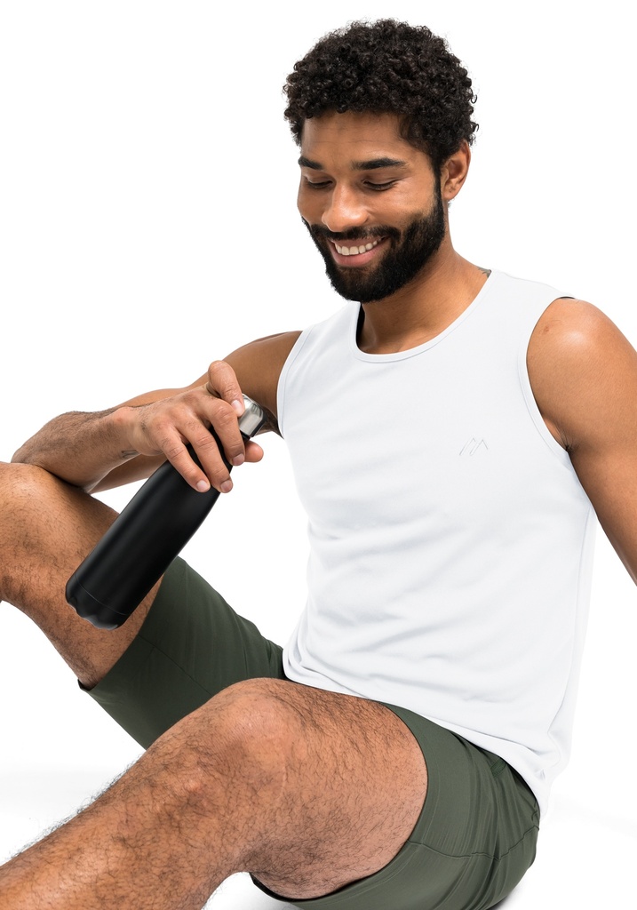 Herren-Tanktop Maier Sports PETER white