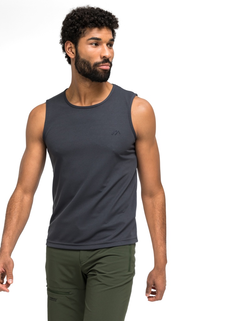 Herren-Tanktop Maier Sports PETER graphite