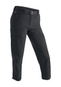 women's pants Maier Sports LULAKA  7/8 black