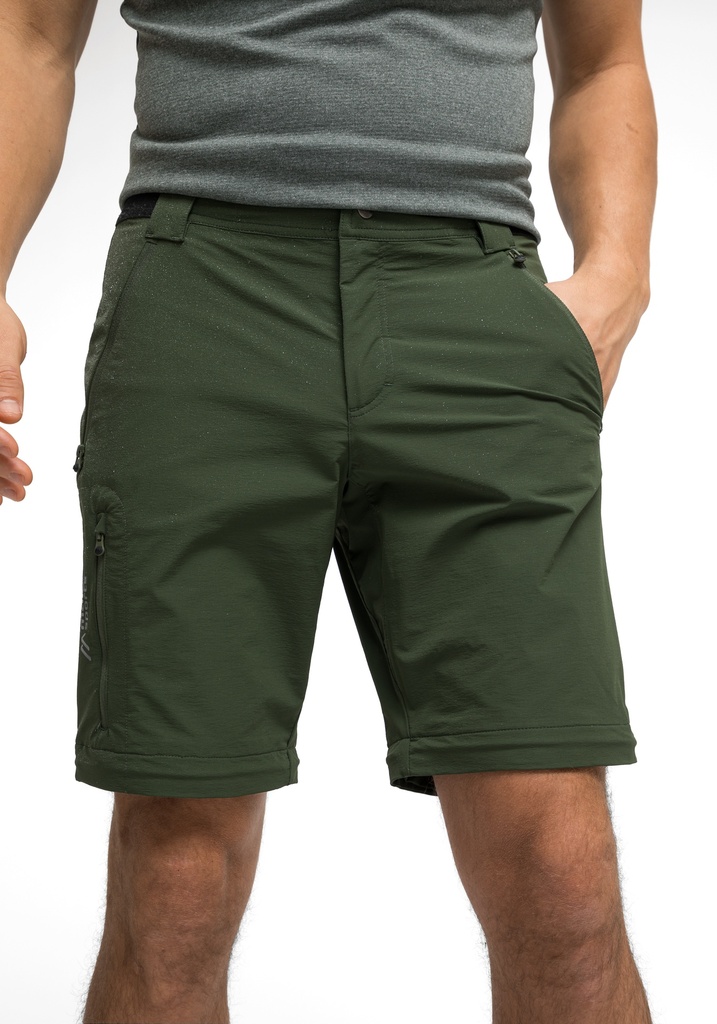 men's pants Maier Sports NORIT ZIP 2.0 M military green