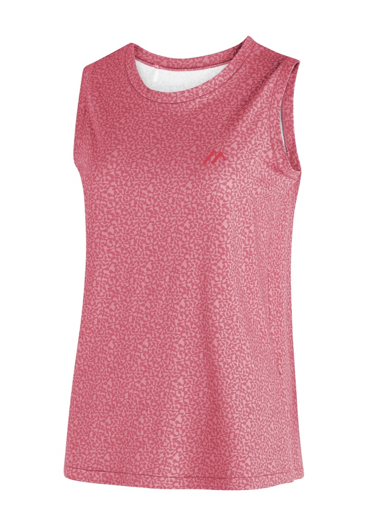 ladies tank top Maier Sports MURR TOP W rose allover