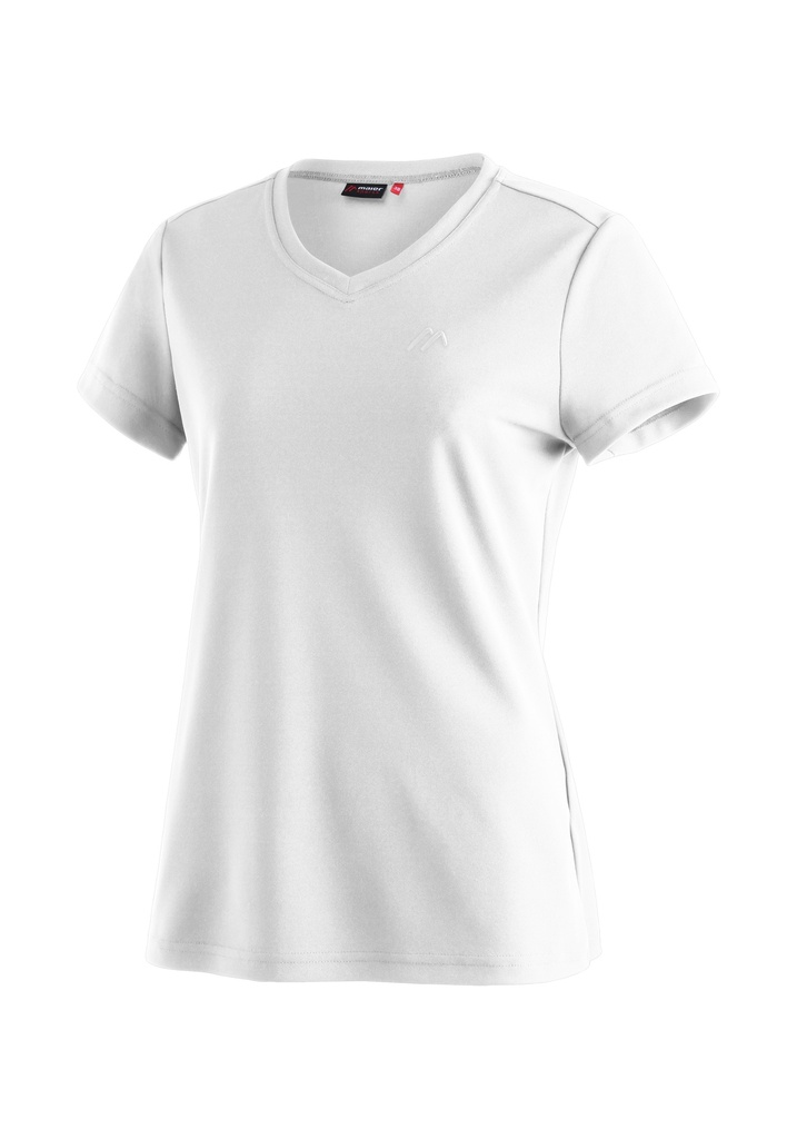 Damen-T-Shirt Maier Sports TRUDY white