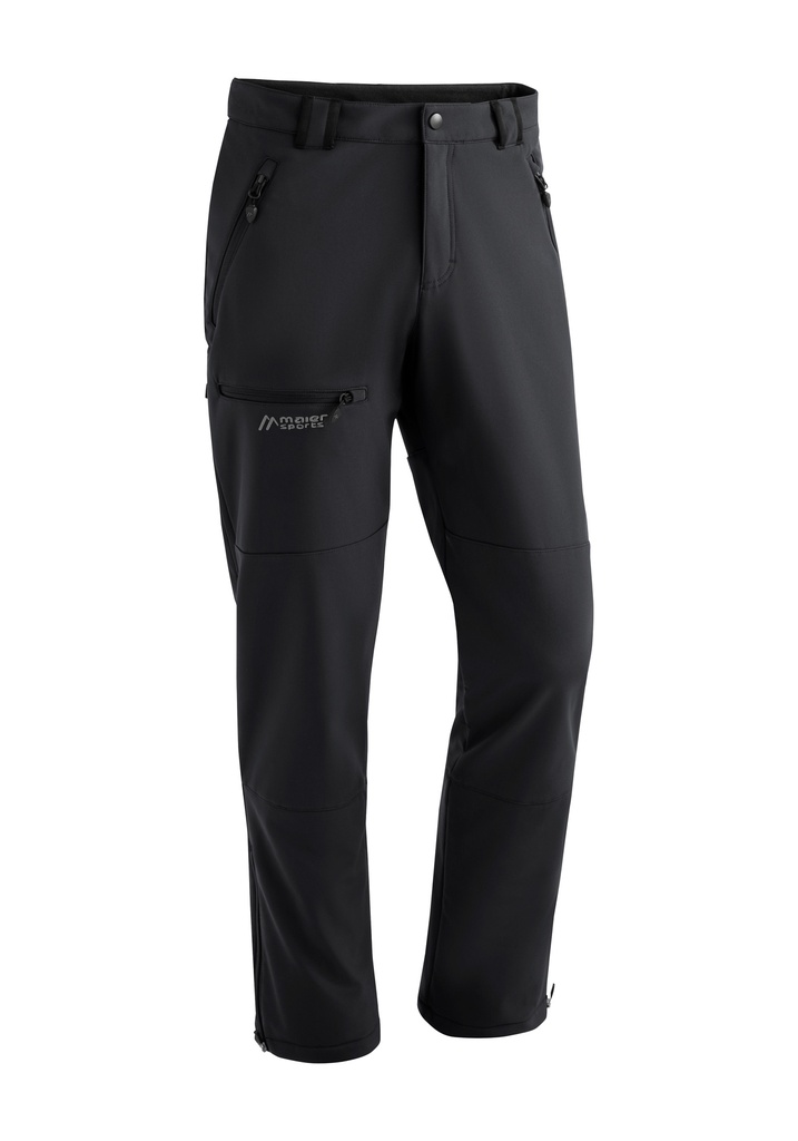 Winterwanderhose für Herren Maier Sports Adakit M black