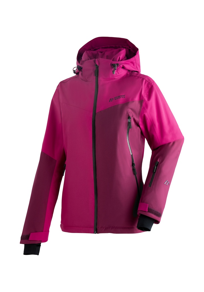 women's jacket Maier Sports NURIA magenta/cherrywin