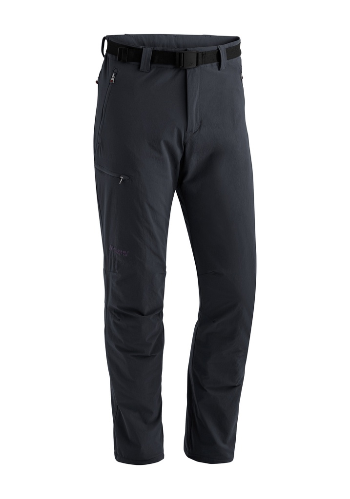 pánske zimné turistické nohavice Maier Sports Oberjoch Therm black