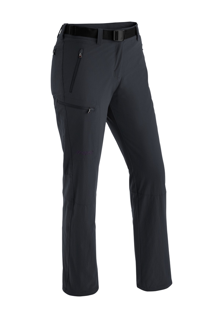 women's winter hiking pants Maier Sports Rechberg Therm čierna