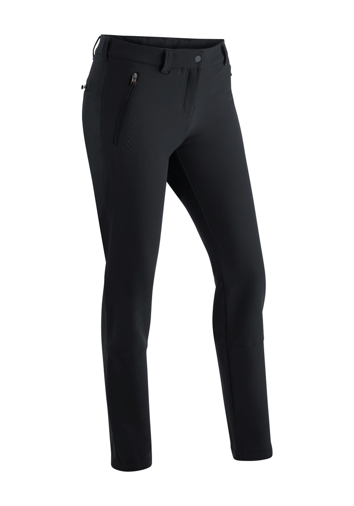 dámske zimné turistické nohavice Maier Sports HELGA SLIM black