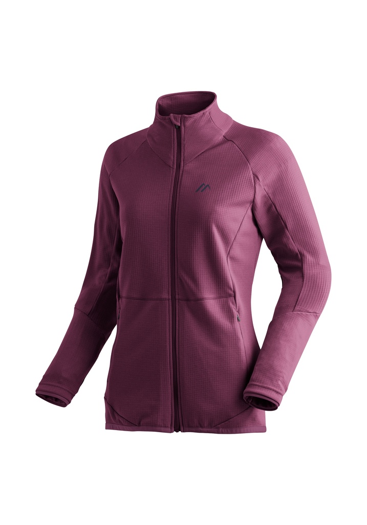 women's sweatshirt Maier Sports Sinaia W cherry wine