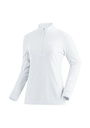 women's sweatshirt Maier Sports DENISE HZ W white