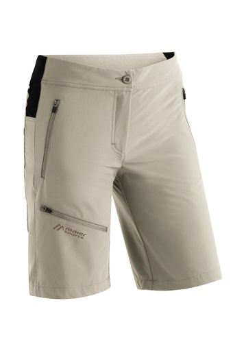 Damenshorts Maier Sports LATIT SHORT VARIO brown rice