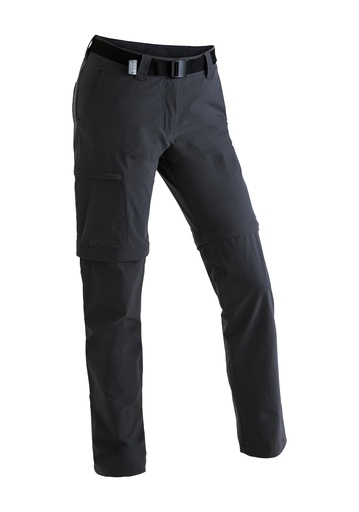 [3000133_10900] women's pants Maier Sports Inara slim zip black