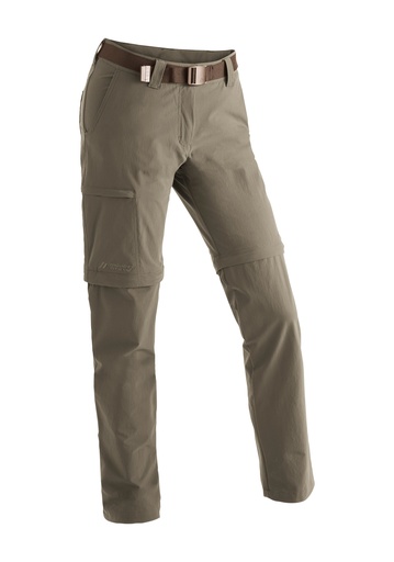 [3000133_10778] women's pants Maier Sports Inara slim zip coriander