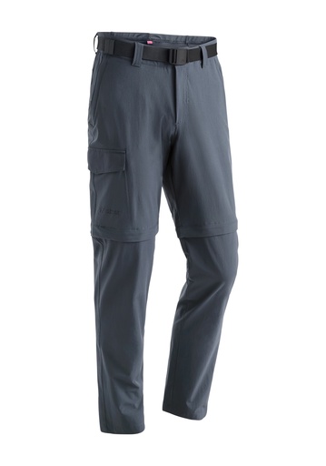 pánske nohavice Maier Sports Torid slim zip graphite