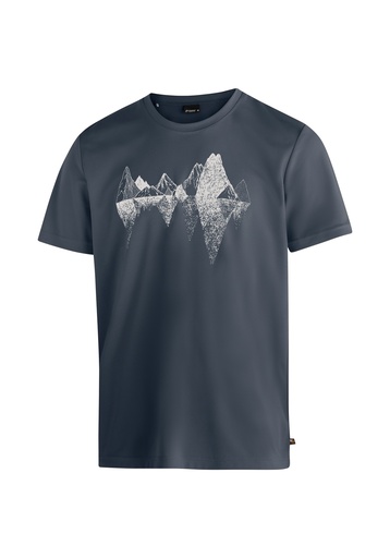 men's T-shirt Maier Sports TILIA PIQUE M graphite