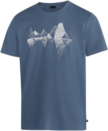 men's t-shirt Maier Sports TILIA PIQUE M stormy sea