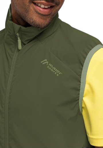 men's jacket Maier Sports BRIMS VEST M military green/green pond