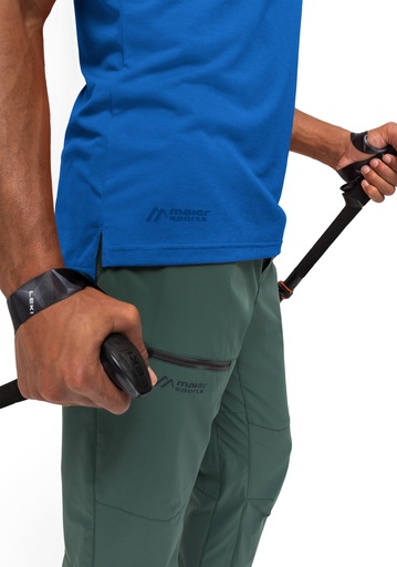 pánske tričko Maier Sports HORDA S/S M strong blue